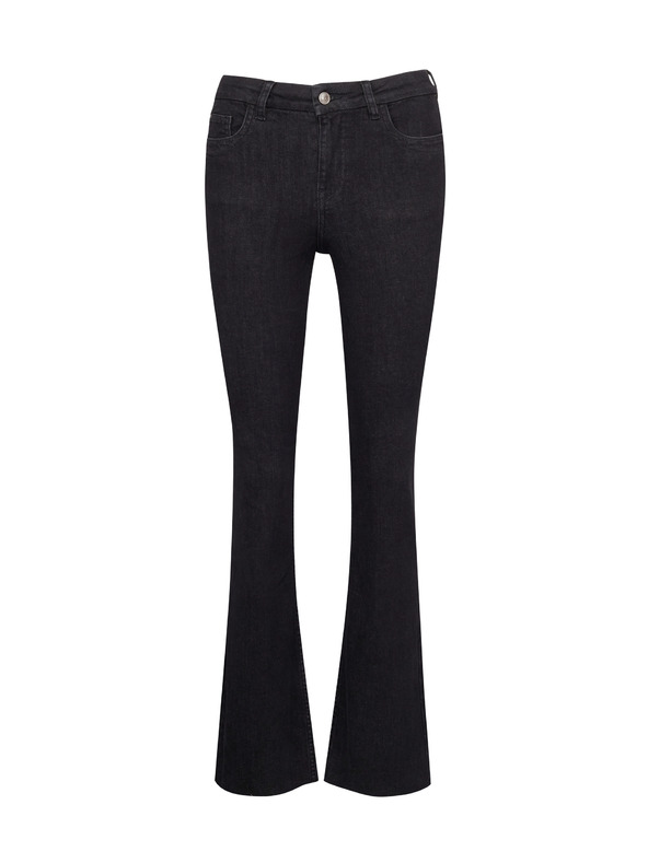 Orsay Schwarze Damen-Bootcut-Jeans ORSAY