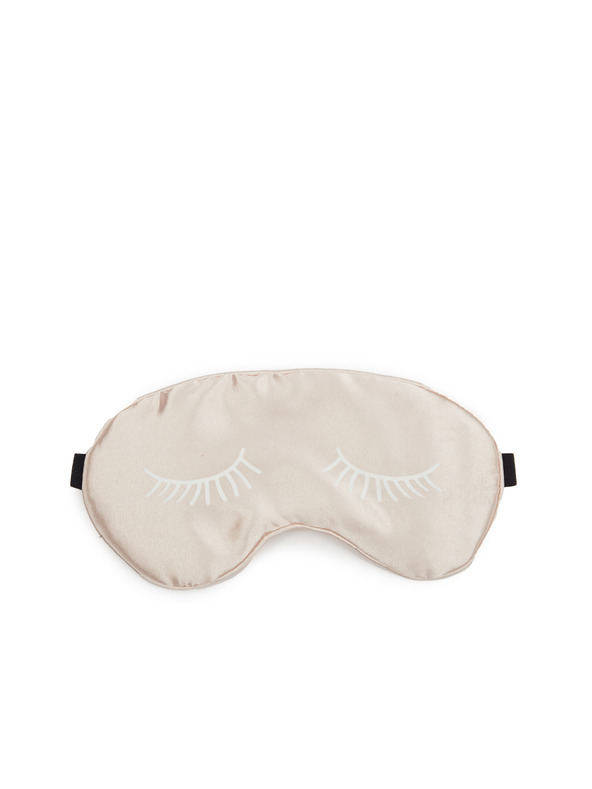 Orsay Beige Damen-Schlafmaske in Geschenkbox ORSAY