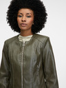 Orsay Khaki Damen Lederjacke ORSAY