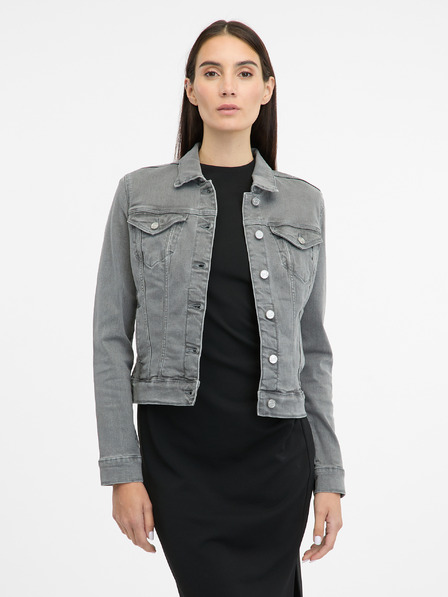 Orsay Graue Damen-Jeansjacke ORSAY