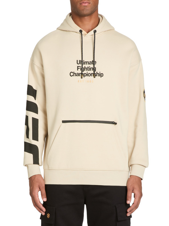 Celio Beige Herren-Kapuzenpulli Celio UFC