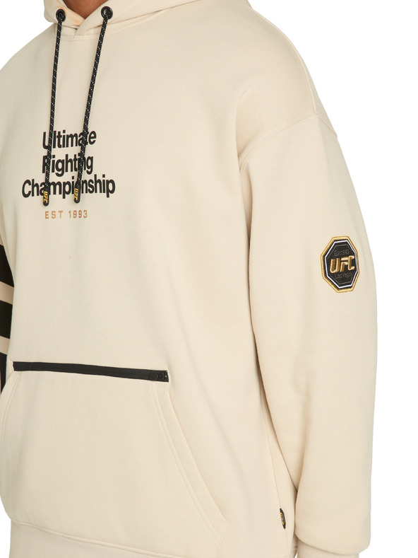 Celio Beige Herren-Kapuzenpulli Celio UFC
