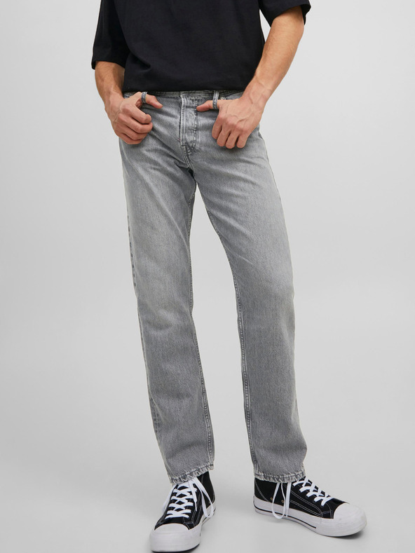 Jack & Jones Hellgraue Herrenjeans Jack & Jones Chris Lässige Passform