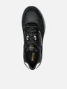 Geox Schwarze Herren-Turnschuhe Geox Spherica Actif X1