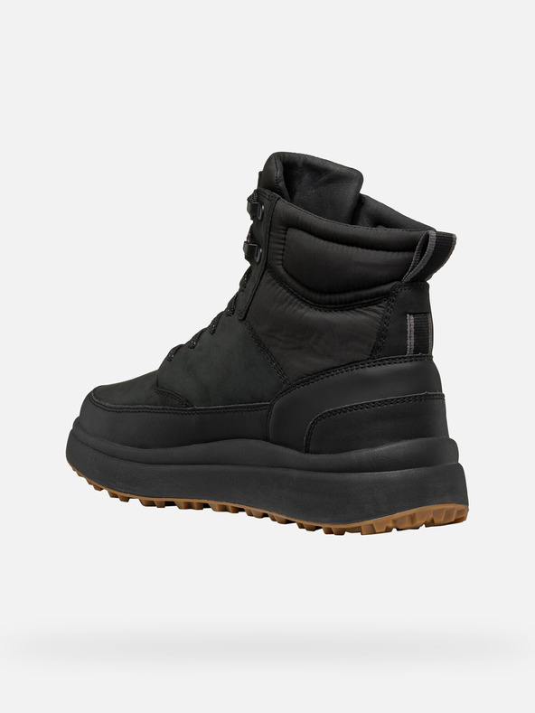 Geox Schwarze Herren Geox Granito + Grip A Stiefelette