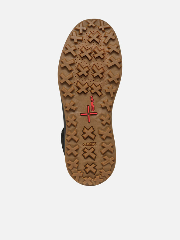 Geox Schwarze Herren Geox Granito + Grip A Stiefelette