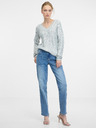 Orsay Graues Damen-Kurzarm-T-Shirt ORSAY