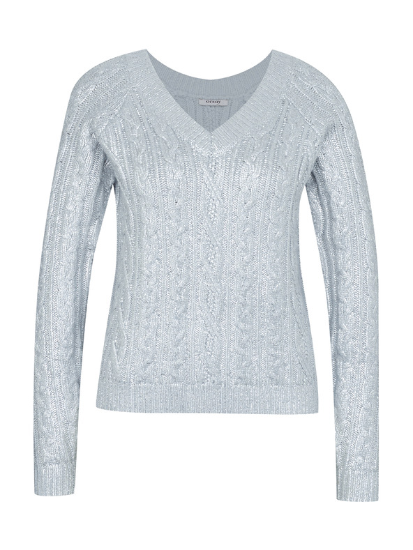 Orsay Graues Damen-Kurzarm-T-Shirt ORSAY