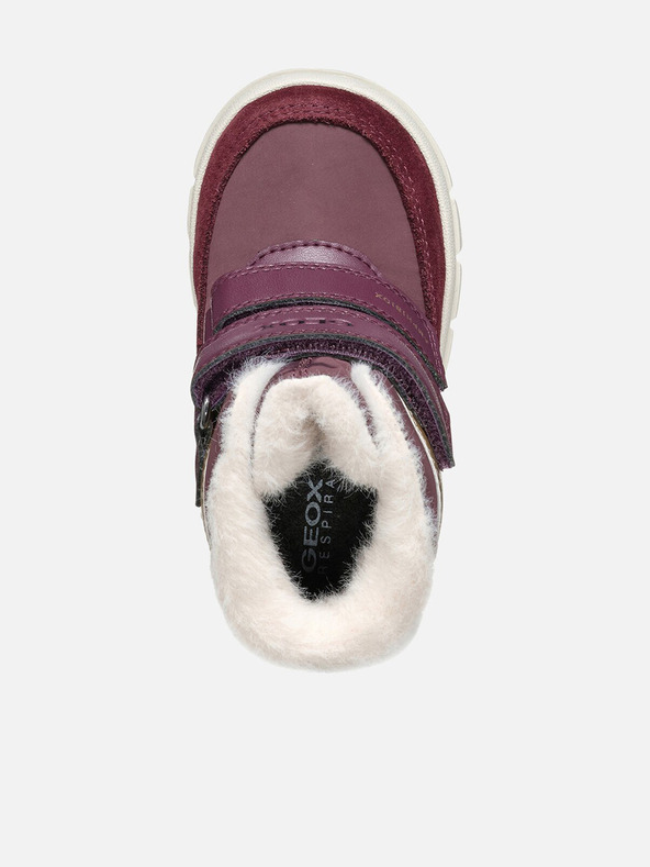 Geox Burgundy Mädchen Winterschuhe Geox Willaboo B A