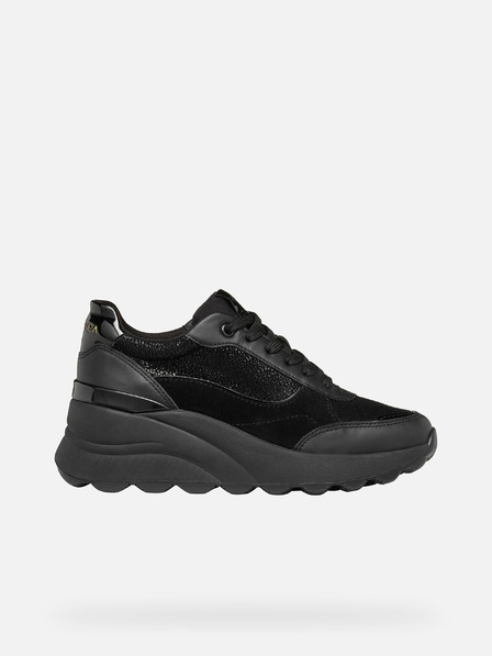 Geox Schwarze Damen-Sneaker Geox Spherica EC13