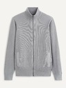 Celio Hellgraue Strickjacke Celio Sewoof
