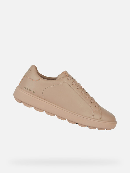 Geox Orange Damen-Sneaker Geox Spherica ecub-1