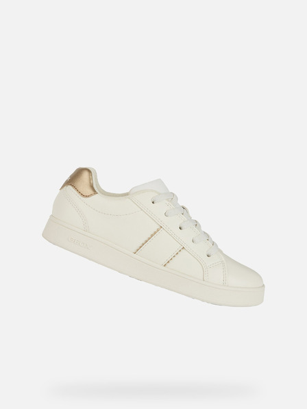 Geox Weiß Mädchen Geox Eclyper Turnschuhe
