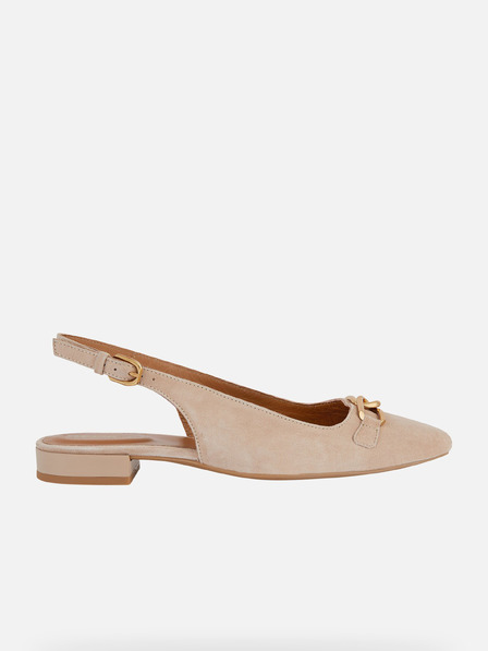 Geox Cremefarbene Damen-Ballerinas Geox Charyssa