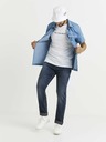 Celio Blaues Herrenjeanshemd mit Taschen Celio