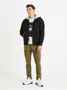 Celio Schwarzer Herren Celio Vesherpax Hoodie