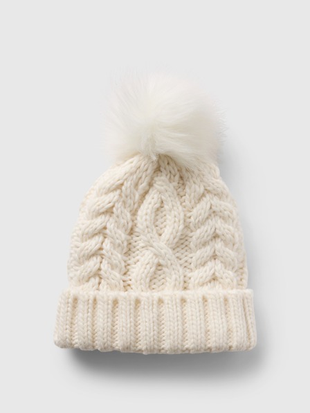 GAP Knitted Beanie with Pompom