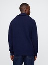 GAP Gerippter Cardigan mit Reißverschluss GAP