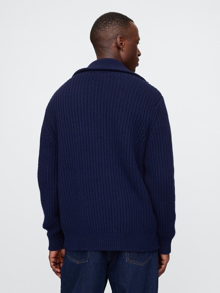 GAP Gerippter Cardigan mit Reißverschluss GAP