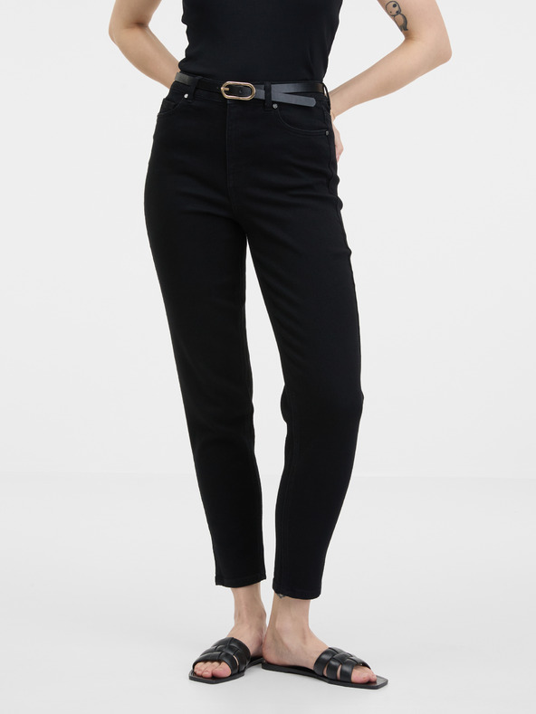Orsay Schwarze Damen Mom Jeans ORSAY