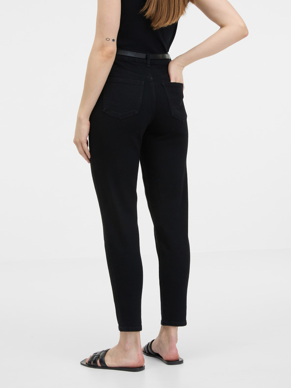 Orsay Schwarze Damen Mom Jeans ORSAY