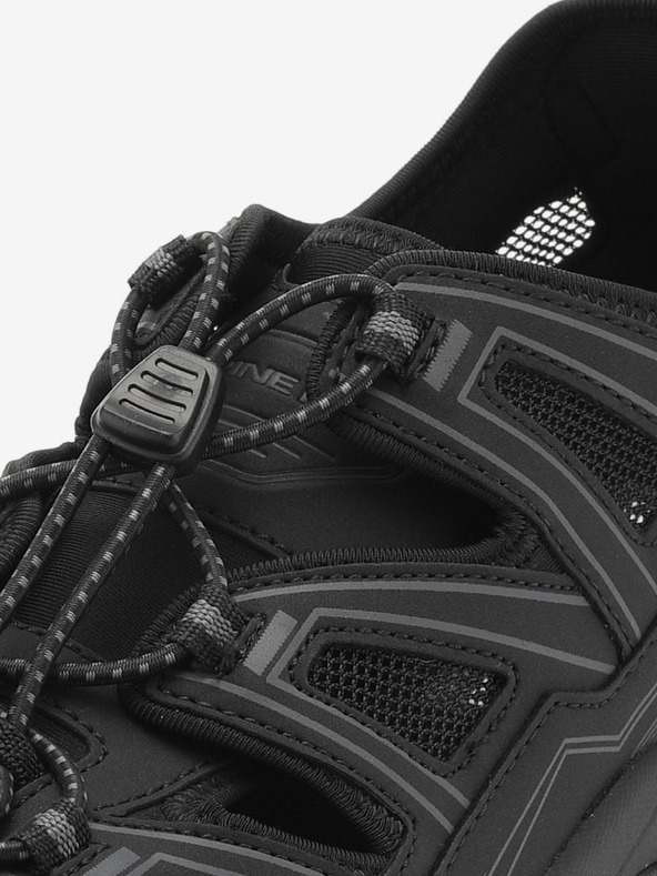 ALPINE PRO Sommer-Outdoor-Sandalen mit Airflow ALPINE PRO NUBRE schwarz