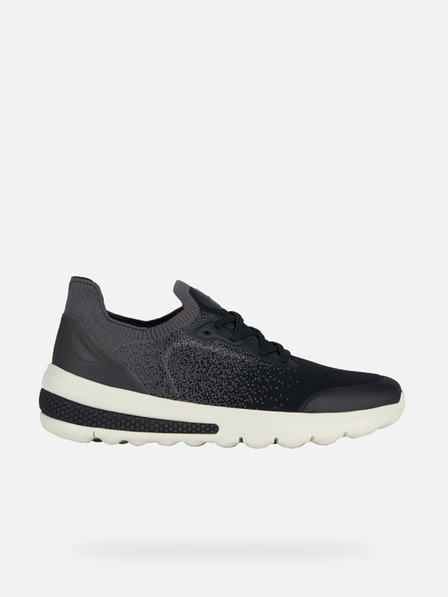 Geox Schwarz Herren-Turnschuhe Geox Spherica Actif