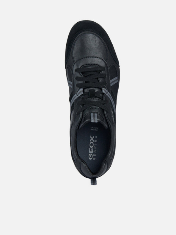 Geox Schwarze Herren Geox Ravex Turnschuhe