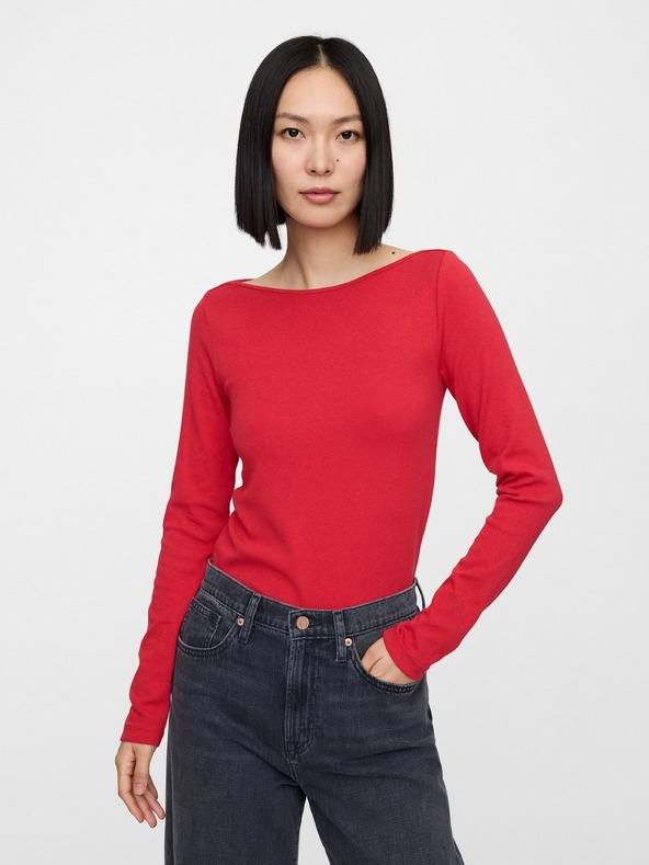 GAP T-Shirt mit langen Ärmeln GAP