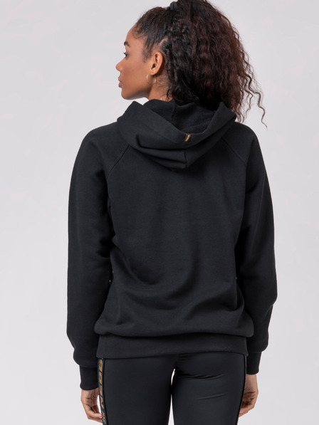 Nebbia Schwarzer Damen-Hoodie Nebbia