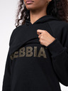 Nebbia Schwarzer Damen-Hoodie Nebbia