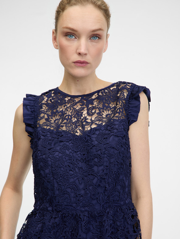 Orsay Dunkelblaue Damenbluse ORSAY