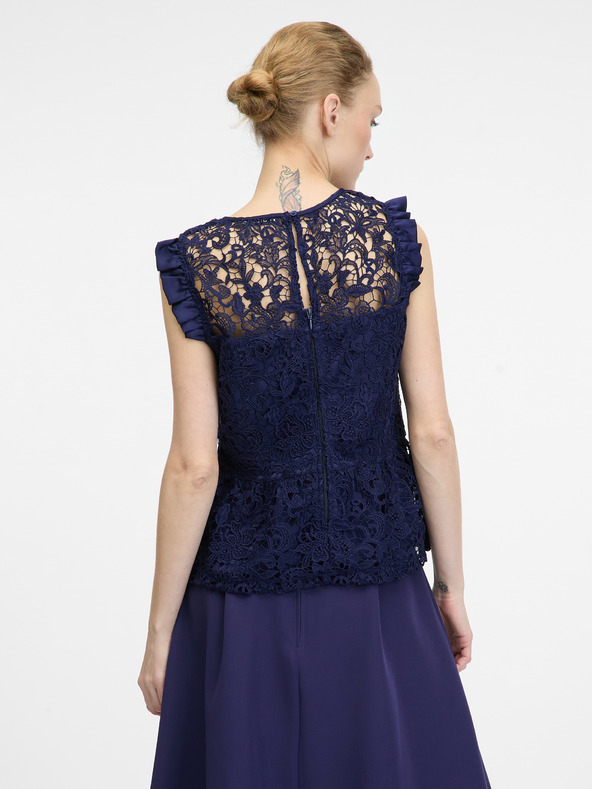 Orsay Dunkelblaue Damenbluse ORSAY