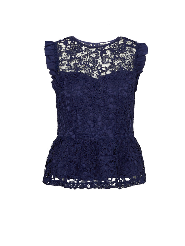 Orsay Dunkelblaue Damenbluse ORSAY