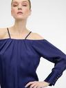 Orsay Dunkelblaue Damenbluse mit freien Schultern ORSAY