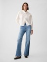 GAP 70s Flare High Rise Patch Jeans GAP