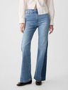 GAP 70s Flare High Rise Patch Jeans GAP