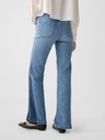 GAP 70s Flare High Rise Patch Jeans GAP