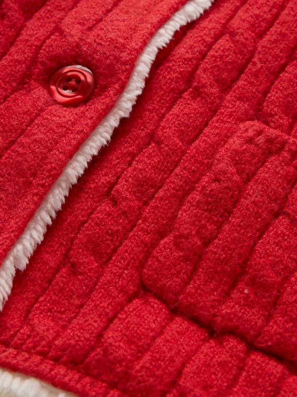 GAP Baby Sherpa-Strickjacke CashSoft GAP