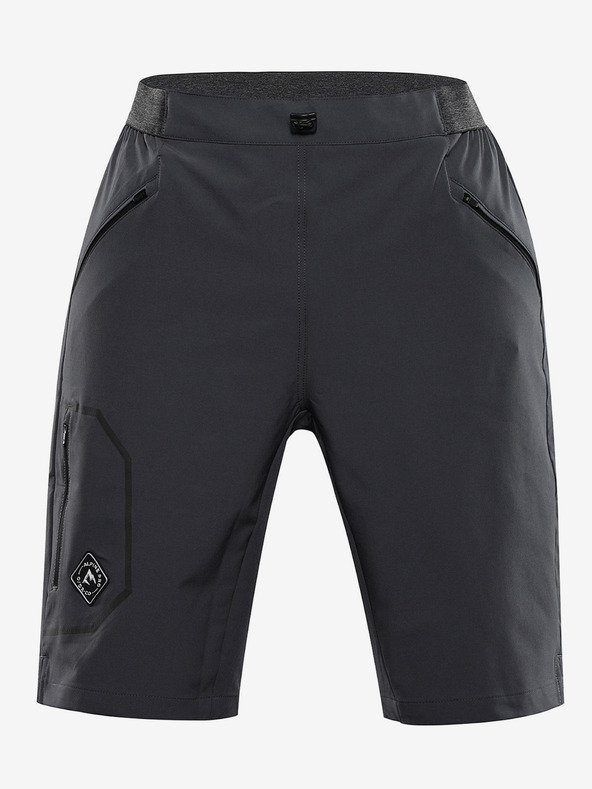 ALPINE PRO Herren Outdoor-Shorts ALPINE PRO ZAMB dk.true grau