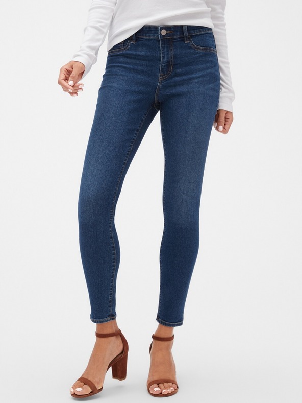 GAP Mid Rise Favorite Ankle Jeggings-Jeans GAP
