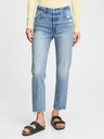 GAP Jeans cheeky straight high rise distressed GAP