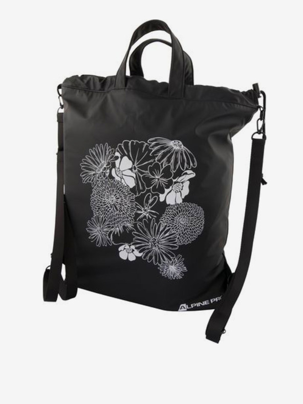ALPINE PRO Schwarzer Unisex-Tasche/Rucksack ALPINE PRO BUANGE