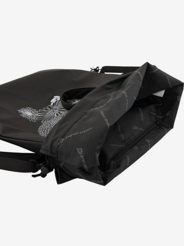 ALPINE PRO Schwarzer Unisex-Tasche/Rucksack ALPINE PRO BUANGE