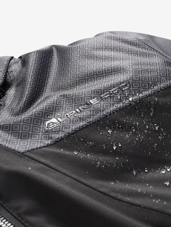 ALPINE PRO Schwarze Damen-Skijacke mit Membrane PTX ALPINE PRO Olada