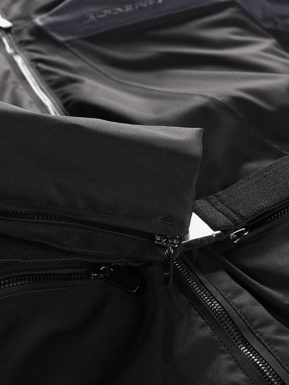 ALPINE PRO Schwarze Damen-Skijacke mit Membrane PTX ALPINE PRO Olada