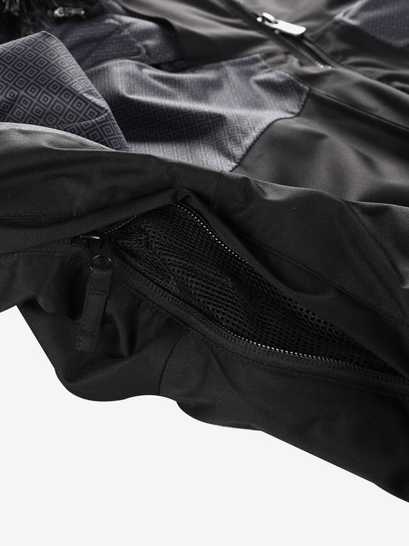 ALPINE PRO Schwarze Damen-Skijacke mit Membrane PTX ALPINE PRO Olada