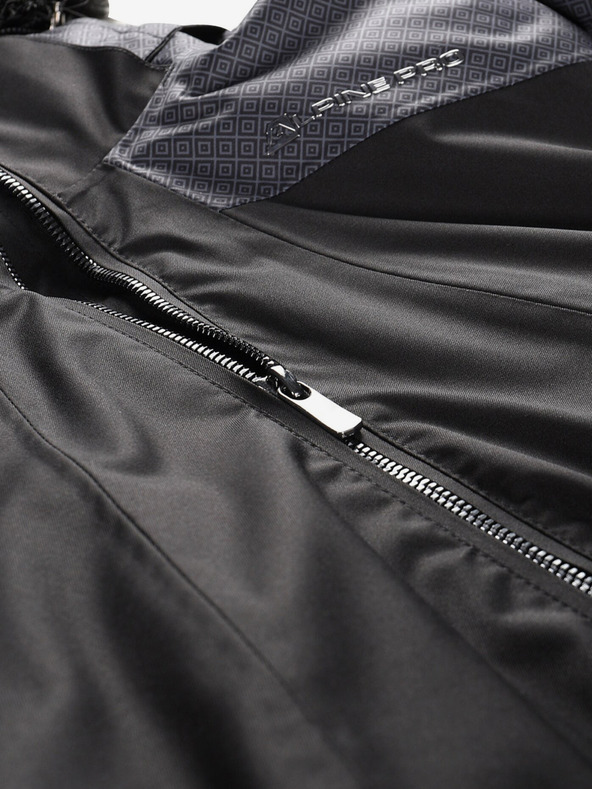 ALPINE PRO Schwarze Damen-Skijacke mit Membrane PTX ALPINE PRO Olada