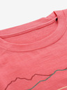 ALPINE PRO Damen-T-Shirt aus Merinowolle ALPINE PRO WOOLENA 2 calypso coral