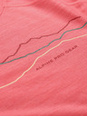 ALPINE PRO Damen-T-Shirt aus Merinowolle ALPINE PRO WOOLENA 2 calypso coral